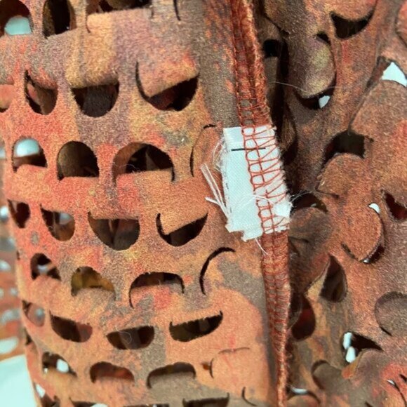 Funky Linea Domani Limited Collection Laser-Cut Open Front Cardigan medium fal… - Picture 10 of 10